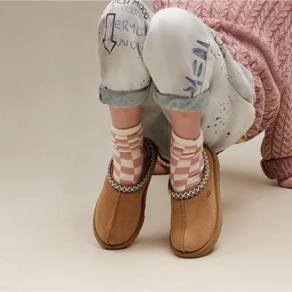 Ugg Tasman II Slipper Chestnut （1019066K）Big Kids Size （fast shipping）
